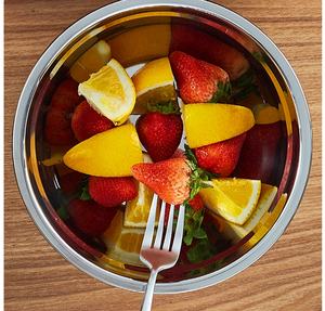 2022ร้อนขายขายส่งครัวซุปชามเสิร์ฟสลัดชามผสมสแตนเลสขัดเกาหลีชามสลัด - Product Image 4