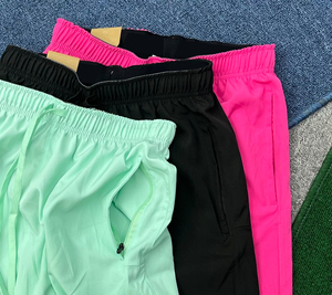 Kaus atletik pria, kaus dan celana pendek olahraga Lari, cepat kering bernapas untuk lelaki - Product Image 4