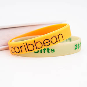 באיכות גבוהה עמיד מותאם אישית הבלטה בסגנון ימי ידידותי לסביבה מודפסת הודעה מסוגנן לוגו סיליקון <span class=keywords><strong>wristband</strong></span> - Product Image 3