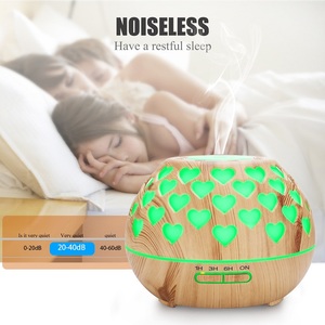 Giáng Sinh Quà Tặng Trái Tim Thiết Kế Hương Thơm Tạo Độ Ẩm 400Ml Thông Minh Tinh Dầu Khuếch Tán Với <span class=keywords><strong>Colour</strong></span> Thay Đổi Cho Hộ Gia Đình Sử Dụng - Product Image 5