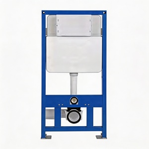 Cisterna Oculta Moderna para Inodoro, Cisterna Empotrada en la Pared con Material HDPE, Tanque de Descarga Oculto para Baño, Artículos Sanitarios - Product Image 1