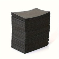 Lot de 50 bavoirs dentaires jetables, lingettes de nettoyage pour tatouage, 3 plis, imperméables, 33x43 cm, pour techniciens ongulaires, cliniques dentaires et salons de tatouage