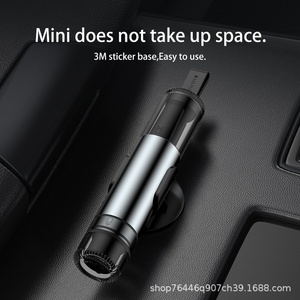 Martillo <span class=keywords><strong>de</strong></span> Seguridad para <span class=keywords><strong>Romper</strong></span> Ventanas <span class=keywords><strong>de</strong></span> Auto, Herramienta <span class=keywords><strong>de</strong></span> Escape Multifuncional, Rompecristales <span class=keywords><strong>de</strong></span> <span class=keywords><strong>Emergencia</strong></span> con Cortador <span class=keywords><strong>de</strong></span> Cinturón <span class=keywords><strong>de</strong></span> Seguridad, Negro/Plateado - Product Image 4