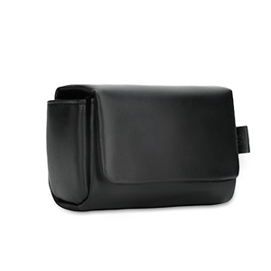 Étui pour appareil photo en cuir synthétique noir/bleu JJC compatible avec RICOH GR III pour CANON G7 <span class=keywords><strong>XM</strong></span> III pour les appareils photo de la série <span class=keywords><strong>SONY</strong></span> RX100 - Product Image 1