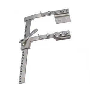 Burford Rib Spreaders Retractor Manual 2 pares de cuchillas Juego de instrumentos quirúrgicos cardiovasculares Acero inoxidable - Product Image 3