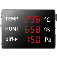 High-precision Measuring Instruments with Big Led Display to Determine Differential Pressure