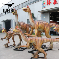 Gerçek Boyutta Animatronik Dinozor Modeli, Eğlence Parkı Temalı Aktiviteler için Gerçekçi Robotik Dinozor Figürü