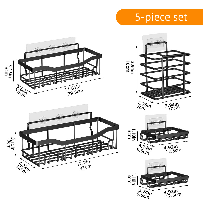 Ensemble 5 pièces noir