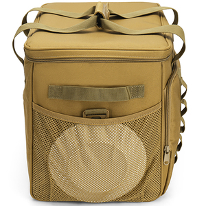 OEM ODM Reusable Food Storage <b>Insulated</b> Thermal Cooler Bag with Shoulder Strap Custom Logo for Picnic Outdoor Travel & Beverages - Product Image 2