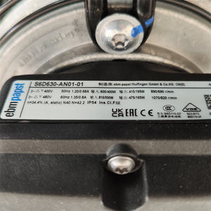 Ventilateur axial de refroidissement pour climatiseur ebmpapst S6D630-AN01-01 400V AC 600W 890RPM 1.2A, condenseur FN063-6DK.4I.V7P1 S6D630-8317073684 - Product Image 6