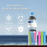 Bâtonnets de glace réutilisables, bouteilles d'eau refroidissantes, tiges de refroidissement