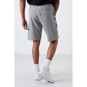 Pantalones cortos estampados Amos Grey Melange para hombre - 81246 - Gb melange - Product Image 6
