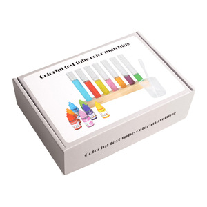 Genç çocuk renkli DIY bilim deney seti üç birincil ahşap <span class=keywords><strong>Test</strong></span> tüpü kök eğitici müzikli oyuncak sınır ötesi öğretim - Product Image 1