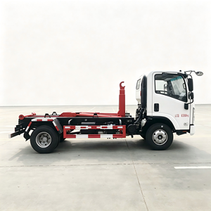 รถบรรทุกเก็บขยะแบบตะขอเกี่ยว ISUZU KV100 ปรับแต่งได้ 4×2 พร้อมตะขอเกี่ยวแบบเปลี่ยนได้สำหรับโครงการสุขาภิบาล - Product Image 1