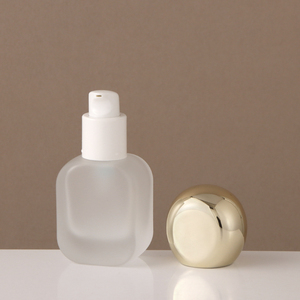 Stock Disponible Matériel d'Emballage Kit de Soins de la Peau Bouteille en Verre Dépoli Vide Adaptée pour Essence Lotion Crème Visage Logo Imprimable - Product Image 6