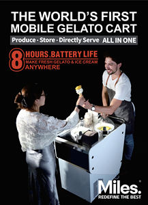 Máquina de Gelato Móvil Magic Anywhere You Dine <span class=keywords><strong>GALAXY</strong></span> V2 EV con 8 Horas de Duración de Batería para Eventos de Catering y Restaurantes, Todo en Uno - Product Image 2