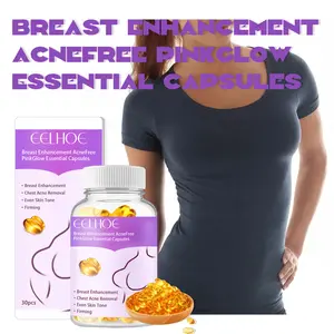 Popular EELHOE Women Chest Acne Removal Breast Enhancement Serum Capsules Lifting Firming Breast Enlargement Pills