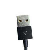 Kabel Pengisian Cepat USB-C ke Tipe-C 1m 2A dengan Selubung TPE untuk Ponsel, Peralatan, Printer, Komputer