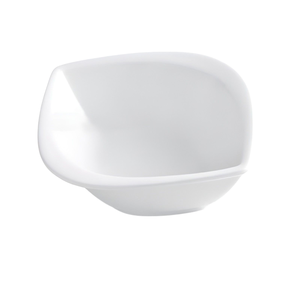 Bol à salade ovale en porcelaine CARLOTTA/RAMADA 19x19cm blanc - Product Image 1
