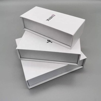 Boîte-cadeau magnétique d'emballage de papier de petit parfum cosmétique de conception personnalisée avec la mousse