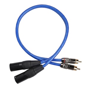 Câble audio m.2 <span class=keywords><strong>RCA</strong></span> mâle à 2 <span class=keywords><strong>XLR</strong></span>, pièces - Product Image 2
