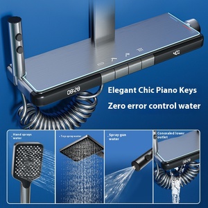 Đức Ujp Thông Minh Hiển Thị Kỹ Thuật Số Tắm Vòi Hoa Sen Vòi Mềm Chải Nhà Lưu Trữ Booster Đàn Piano Massage Nhiệt Độ Không đổi - Product Image 2