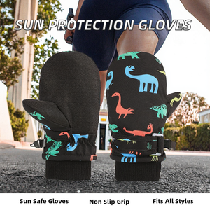 Guantes Deportivos de Protección Solar para Invierno, para Hombre y Mujer, Antideslizantes, Diseño de Medio Dedo, Estilo Moderno, con Pantalla Táctil y Detección de Agujas - Product Image 2