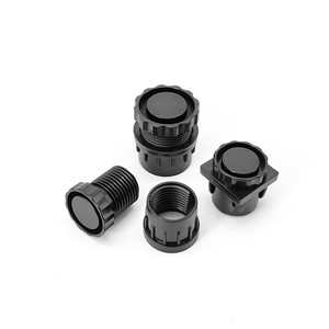 Guangzhou Xinglong <b>Adjustable</b> Cabinet <b>Legs</b> Square Round Plastic Black Durable <b>Table</b> Coffee Bar Support Parts XL-D-036 - Product Image 3