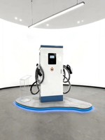 Estación de Carga para Vehículos Eléctricos de CC de 120kW, 240kW, 300kW, 400kW, de Montaje en Suelo, con Doble Conector, para Uso Comercial, OEM de Fábrica, Actualización Remota OCPP