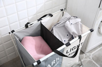 Sac de salle de bain pliable, Portable, pliable et de haute qualité, en tissu sale, panier à linge