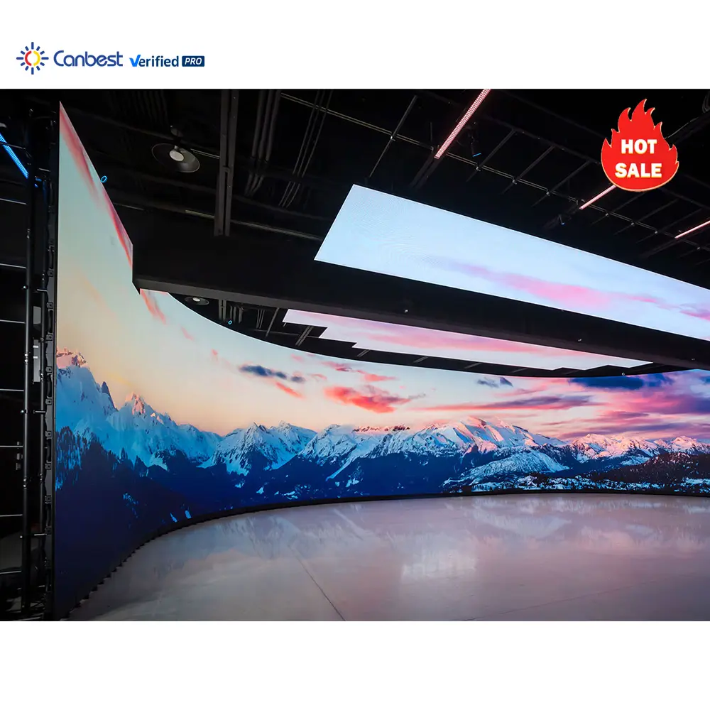 Canbest Rh P1.9 1.9 Pixel Pitch 2 500X500Mm Pantalla Led Display Scherm Indoor Verhuur Led Video Wandpaneel