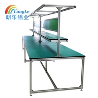 Table de travail pour réparation électronique, en aluminium, personnalisé, pour ligne d'assemblage d'usine