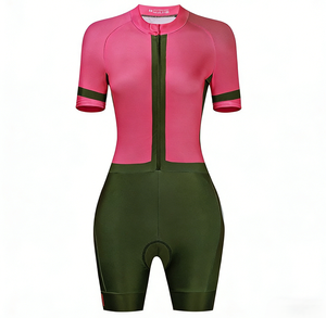 Traje de Ciclismo Profesional Unisex de Secado Rápido, Personalizable con Logotipo, Manga Corta, para Natación, Ciclismo y Carrera - Product Image 1
