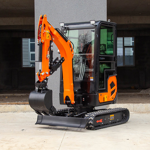 Envío Gratis: Excavadora de Orugas Mini de 1.8 Toneladas con Certificación CE EPA para Cabina de Motor 1T 1.5T 2T, con Bomba Hidráulica y Caja de Cambios para Uso Agrícola - Product Image 1