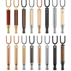 ยาหม่องบรรเทาอาการคัดจมูก บรรเทาอาการหายใจติดขัด สำหรับบรรเทาความวิตกกังวล  พร้อมกลิ่นหอมบำบัด  แบบพกพา  ชนิดสร้อยคอ - Product Image 6