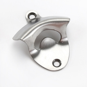Factory direct supply of stainless steel wall-mounted beer bottle <b>openers</b>, creative advertising bottle <b>openers</b>, wholesale. - Product Image 1