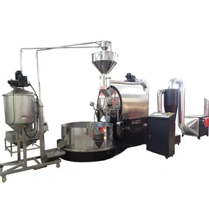 60 Kg kavurma makinesi kahve, kahve kavurma kavurma makinesi Destoner ticari, davul kahve kavurma 1780/2250kg 4kg/saat