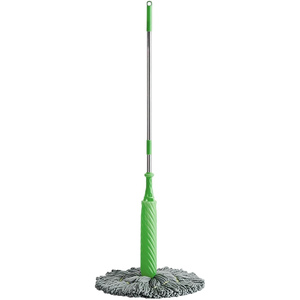 Household Four-Side Wringing <b>Microfiber</b> Floor <b>Mop</b> with Extendable Steel Handle Quick-Dry & Wet Clean - Product Image 4