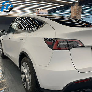 공장 도매 PET TPU 캐스트 스킨-느낌 스크래치 방지 자동차 랩 비닐 플랫 매트 스톤 그레이 1.52X1 8M/5X60FT 자동차 스티커 - Product Image 5