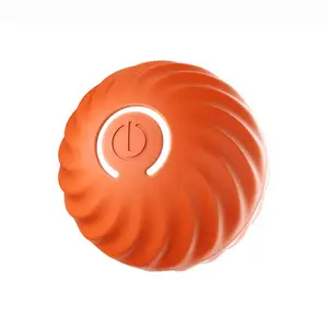 Battery Operated Recharge Electronic Interactive Dog Irregular Move Vibration Ball Pet Interactive Movement Toys