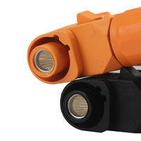 Connecteur de stockage d'énergie à branchement rapide 120A 1500V, contact en cuivre IP67, boîtier en nylon, UL94 V0 ignifuge, montage sur panneau pour batterie
