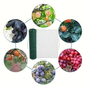 Grillage hexagonal en fil de fer de 0,35 m x 1 m <span class=keywords><strong>pour</strong></span> clôture de jardin, <span class=keywords><strong>volière</strong></span>, cage à animaux, bricolage - Product Image 3