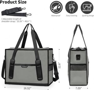 BSCI Factory New Design Nylon OEM High Quality Large Capacity 4 in 1 Multi-function Travel Business <b>Suitcase</b> <b>Organizer</b> Men Tote - Product Image 4