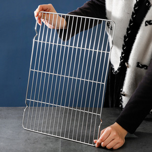 Stainless Steel Grill Rack 16X22cm 26X19cm 31X22cm 40X28cm For BBQ Oven Baking Cooling Rack Drying Rack - Product Image 1