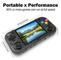 XU MINI M Vidéo Mini Machine de Jeu 3D Double HD Machine de Jeu Système Linux Manette de Jeu Sans Fil Pocket Master