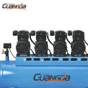 Compressore d'aria da 200 litri a 4 cilindri 6hp 4.4kw - Product Image 2
