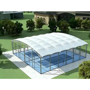 Toldo Deportivo de Tela Ligera con Fácil Montaje para Proyecto de Cancha de Baloncesto Comunitaria - Product Image 3