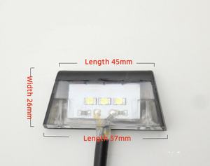 Accesorios para Motos, Luz LED para Matrícula de Motocicleta Eléctrica, Luz LED Trasera Mini para Matrícula de Motocicleta - Product Image 5