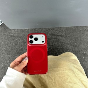 Coque de téléphone magnétique antichoc en TPU souple et PC IMD, couleur unie mate électroplaquée pour <span class=keywords><strong>iPhone</strong></span> 17 16 15 14 Pro Max - Product Image 6