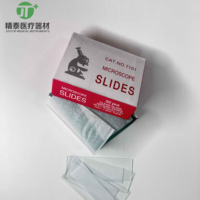 New Laboratory Special Consumables Microscope Glass Slide Ground Edges Slides